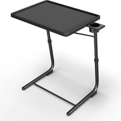 adjustable tv tray table portable folding laptop desk & sofa tray for dining & work