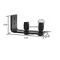 Adjustable Sliding Barn Door Hardware Flat Stay Roller Guide For Floor Mount Installation 1