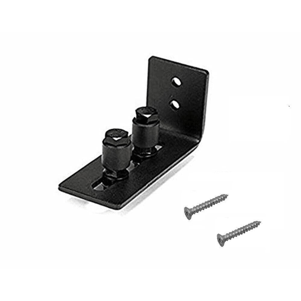 Adjustable Sliding Barn Door Hardware Flat Stay Roller Guide For Floor Mount Installation 3