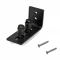 Adjustable Sliding Barn Door Hardware Flat Stay Roller Guide For Floor Mount Installation 3