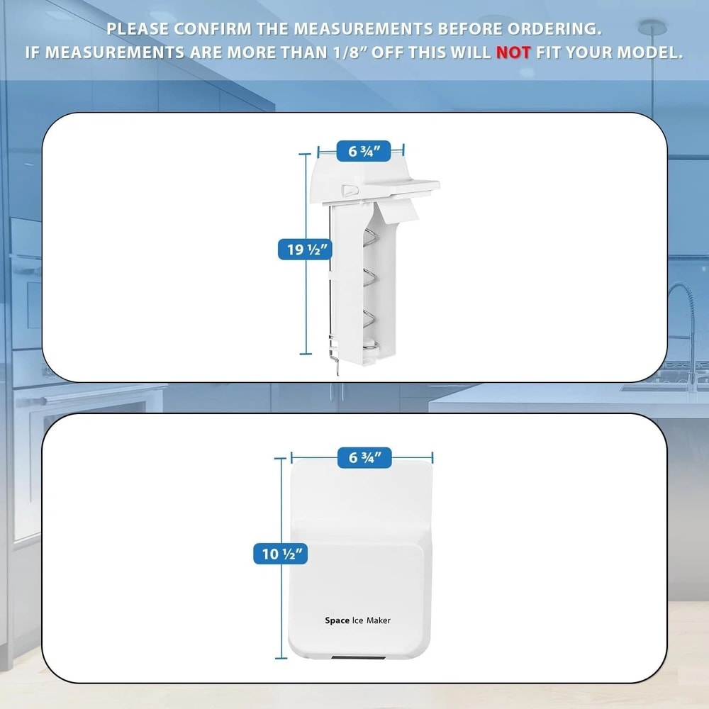 Ice Bucket Tray Compatible With Samsung Refrigerator Replacement Ice Bin For Model White 1