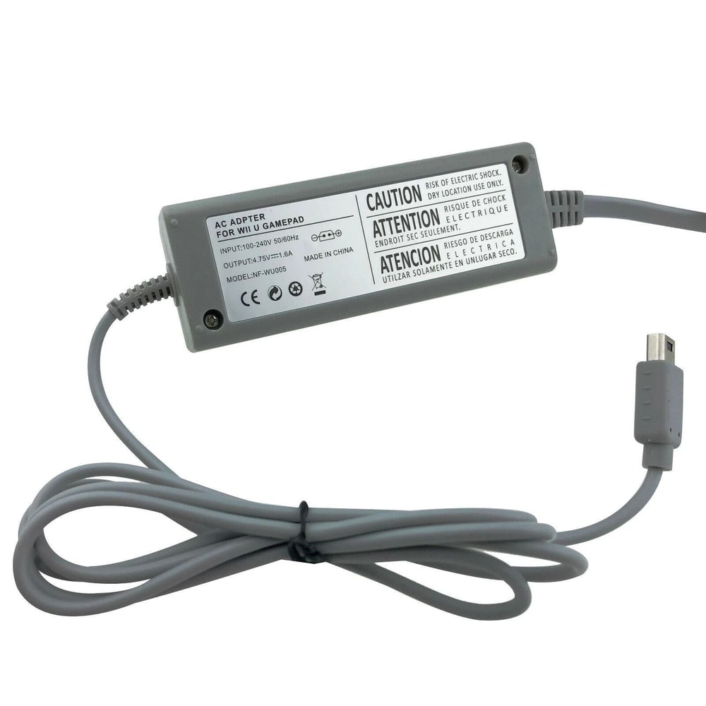 Fast Charging AC Charger For Nintendo Wii U Gamepad Wall Plug Power Supply 1