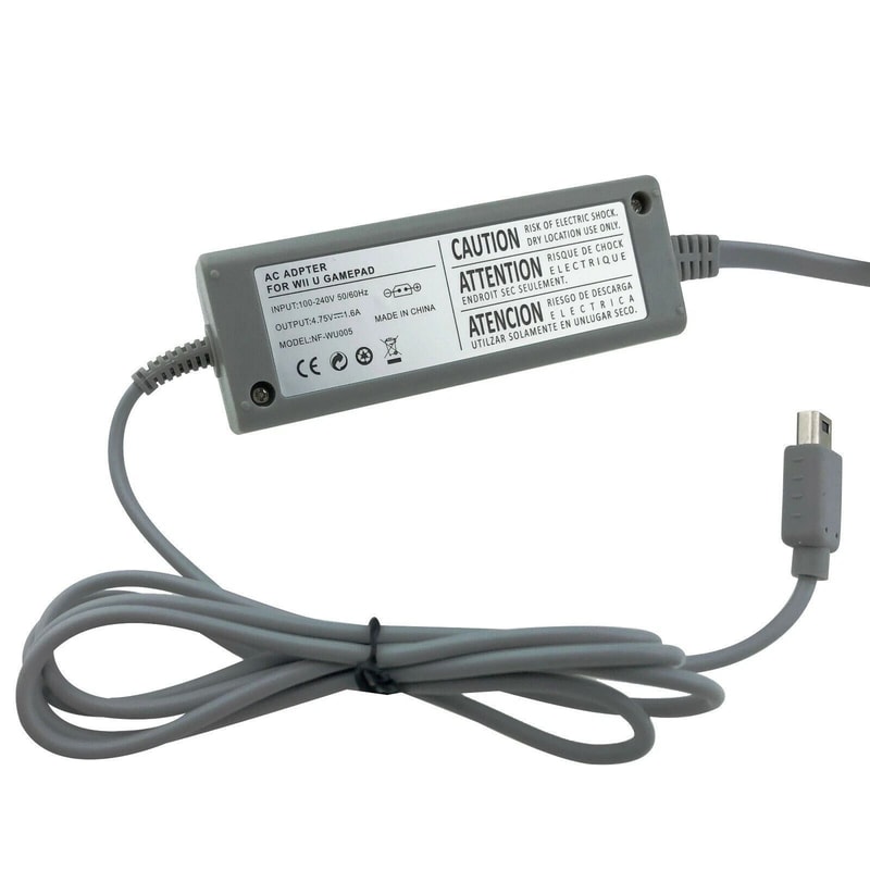 Fast Charging AC Charger For Nintendo Wii U Gamepad Wall Plug Power Supply 1