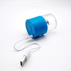 electric portable usb rechargeable herb & garlic grinder compact & efficient crushing machine