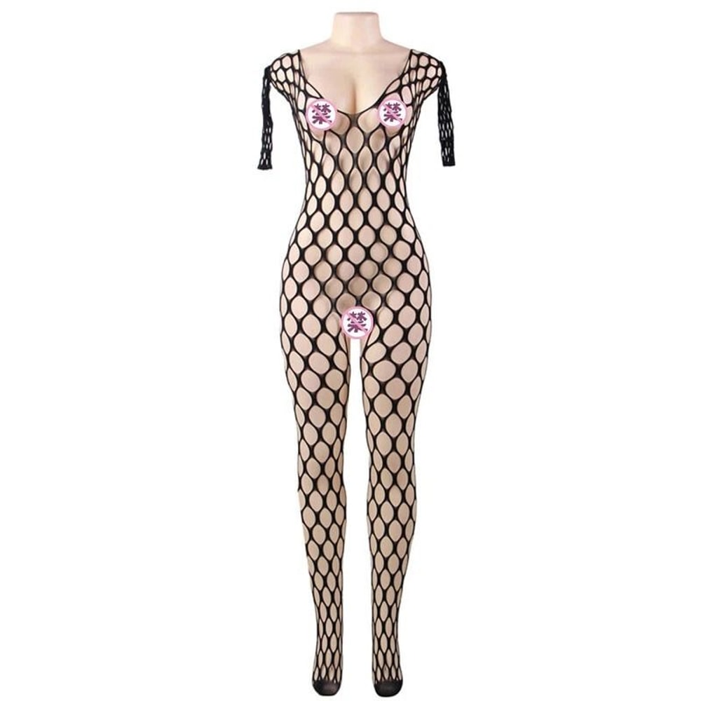 Sexy Fishnet Bodysuit For Women Lingerie Nightwear Sleepwear Babydoll 7