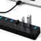 7 Port USB Hub Splitter Adapter High Speed Charging For PC Laptop Mac 4