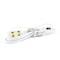 Outlet Indoor AC Extension Cord Cable With Safety Switch UL Listed White 0