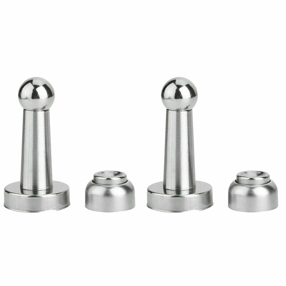 Wideskall Stainless Steel Magnetic Door Stopper And Catch Heavy Duty Easy Install 4