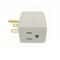 3 Outlet Indoor AC Power Adapter Grounded 3Prong Wall Tap UL Listed Grey 1
