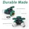 Wideskall Heavy Duty Metal Garden Hose 2 Way Y Splitter With Shut Off Valves 4