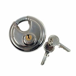 heavy duty stainless steel disc padlock armor brass cylinder lock for maximum security