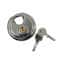 Heavy Duty Stainless Steel Disc Padlock Armor Brass Cylinder Lock For Maximum Security 0