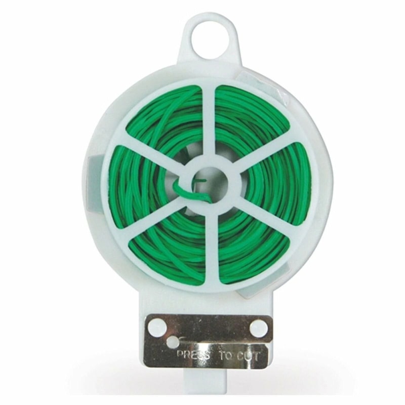 Heavy Duty Green Garden Twist Ties With Built In Cutter For Plant Support 3