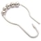 Rust Resistant Shower Curtain Hooks With Smooth Roller Ball Glide Polished Stainless Steel Rings 1