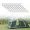 Heavy Duty Galvanized Steel Tent Pegs For Camping Gardens Canopies 3