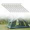 Heavy Duty Galvanized Steel Tent Pegs For Camping Gardens Canopies 3