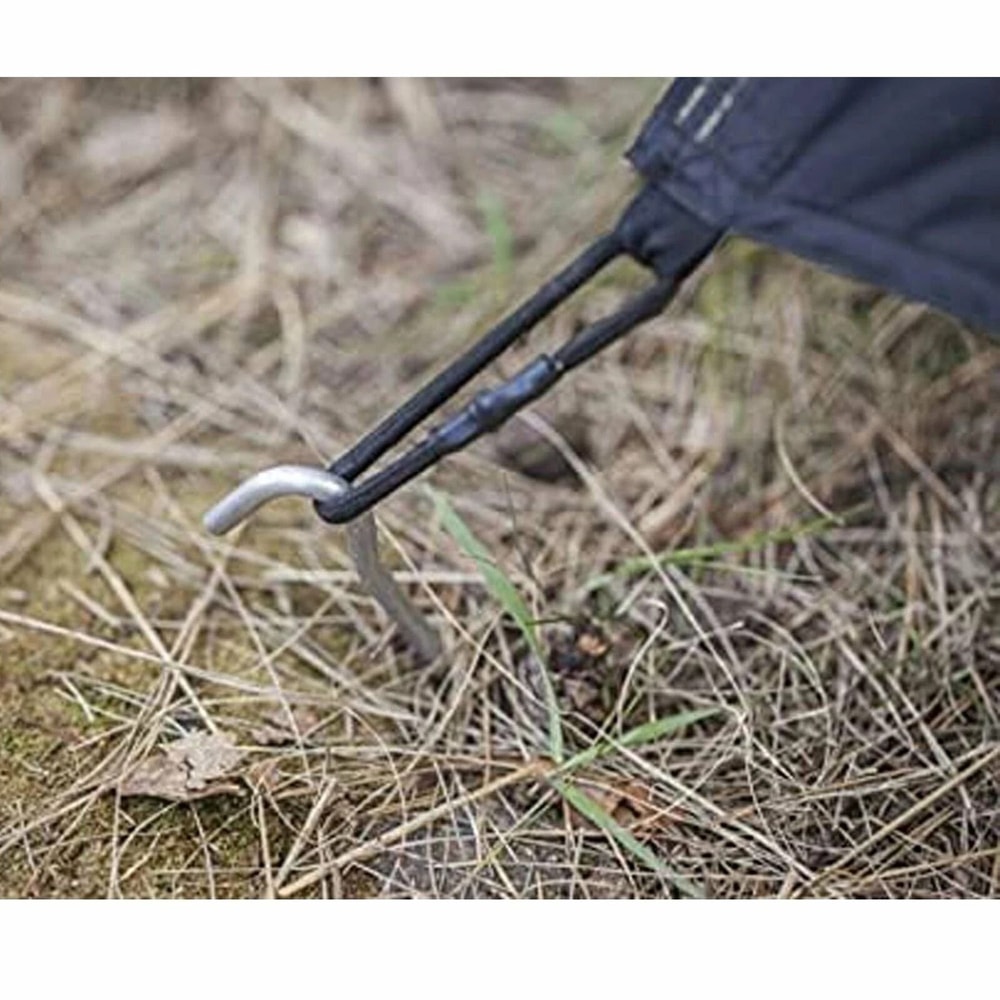 Heavy Duty Galvanized Steel Tent Pegs For Camping Gardens Canopies 4
