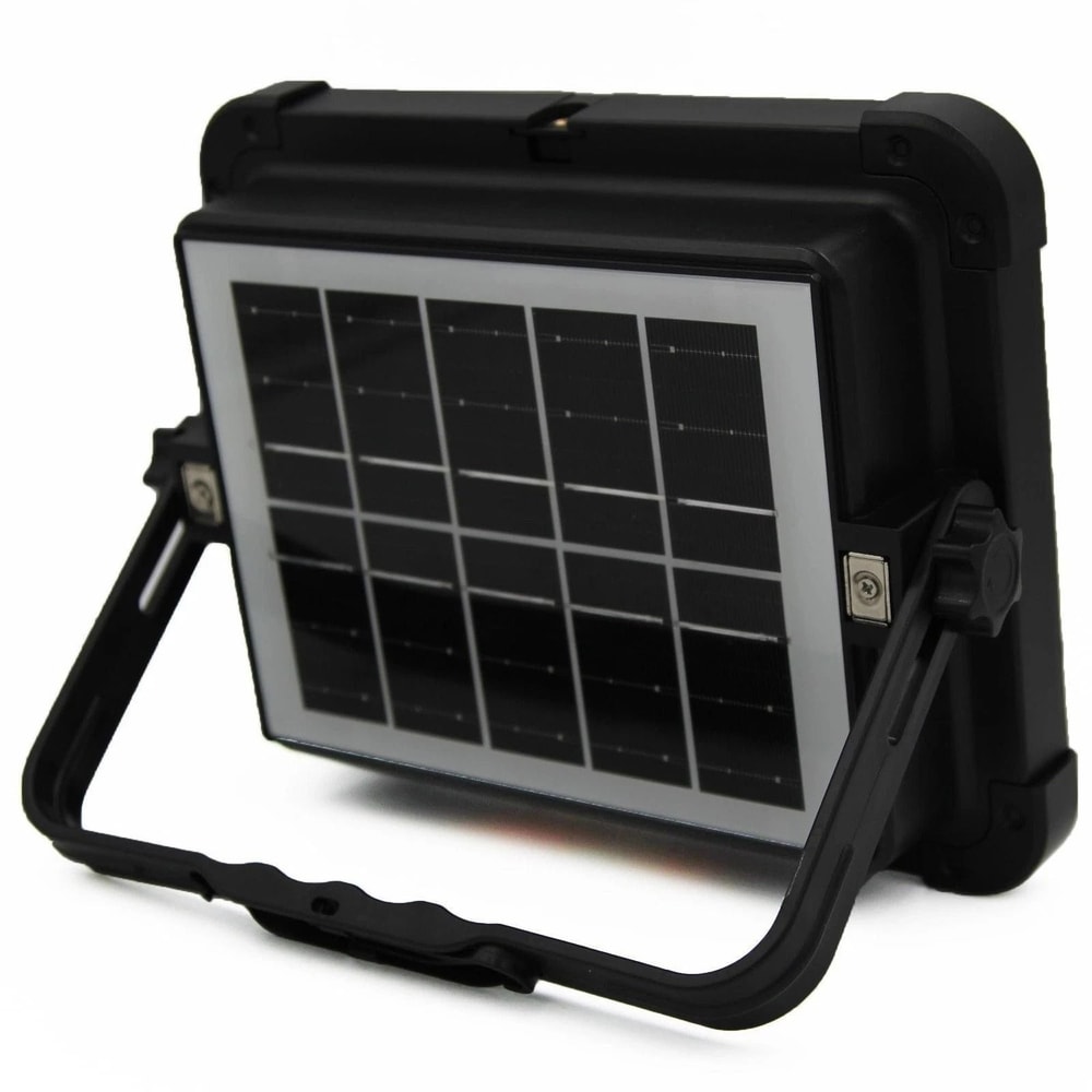 Solar LED Work Light Rechargeable Portable Floodlight 0
