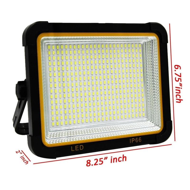 Solar LED Work Light Rechargeable Portable Floodlight 1