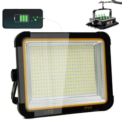 solar led work light rechargeable portable floodlight