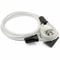 Heavy Duty Braided Steel Bicycle Cable Lock With High Security Key Padlock 1