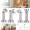 Heavy Duty Stainless Steel Magnetic Door Stopper Sleek Wall Floor Mount Door Catch 2