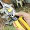 Heavy Duty Straight Cut Tin Snips Aviation Snips Sheet Metal Cutter Tool 1