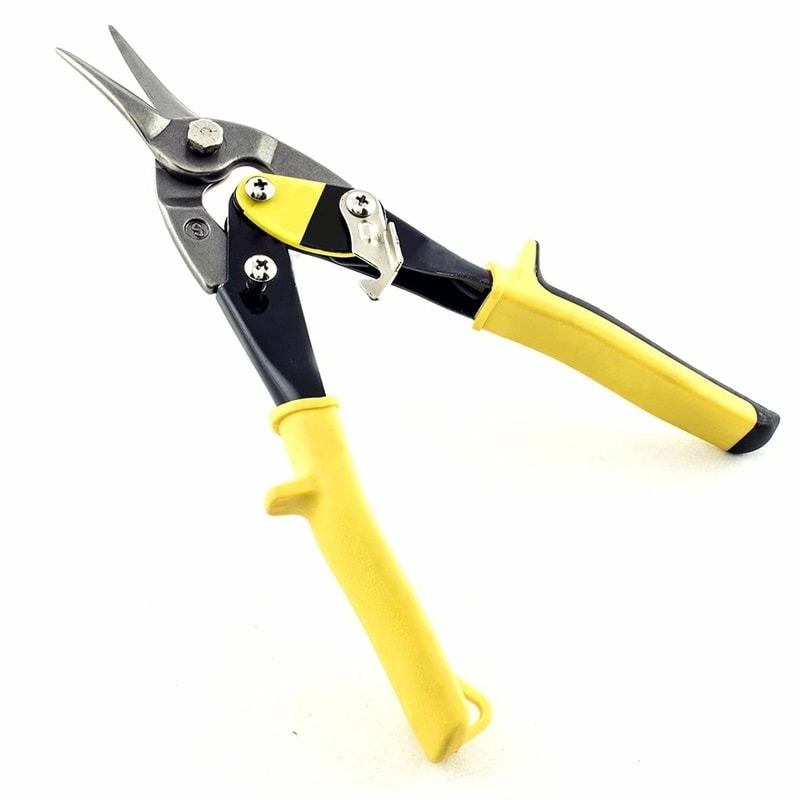 Heavy Duty Straight Cut Tin Snips Aviation Snips Sheet Metal Cutter Tool 4
