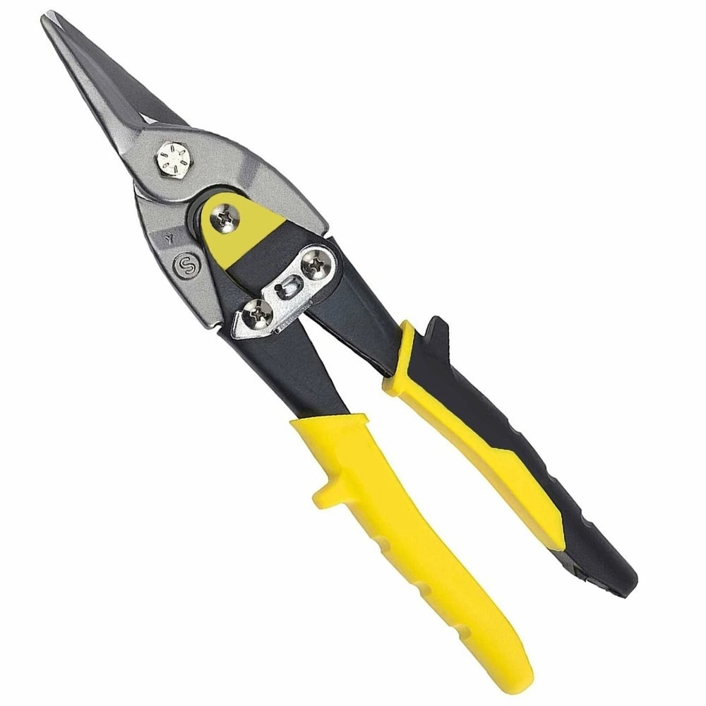 Heavy Duty Straight Cut Tin Snips Aviation Snips Sheet Metal Cutter Tool 5
