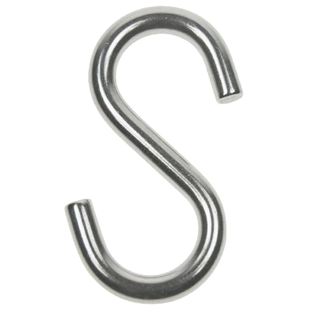 Heavy Duty Zinc Plated S Hooks Utility Hangers For Kitchen Closet Garage Organization 0