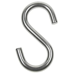 heavy duty zinc plated s hooks utility hangers for kitchen, closet & garage organization