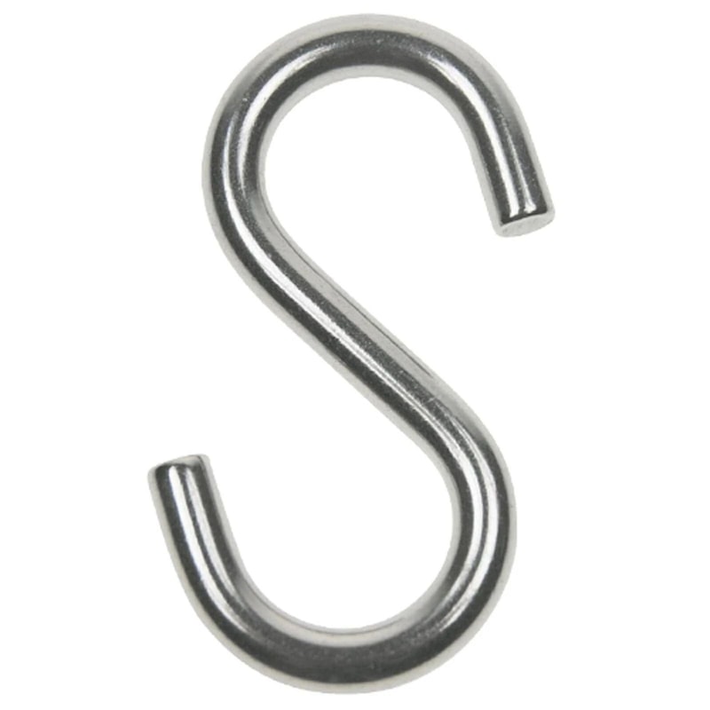 Heavy Duty Zinc Plated S Hooks Utility Hangers For Kitchen Closet Garage Organization 0