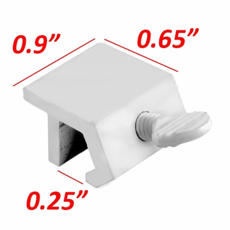 Sliding Window Lock Aluminum Security Clamp Child Safety Anti Theft Window Lock 1