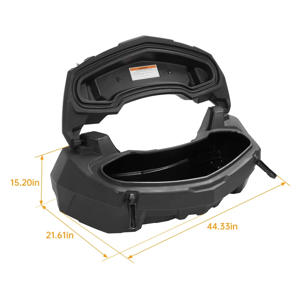 Can Am Maverick UTV Storage Box Waterproof ATV Rear Cargo Trunk 12