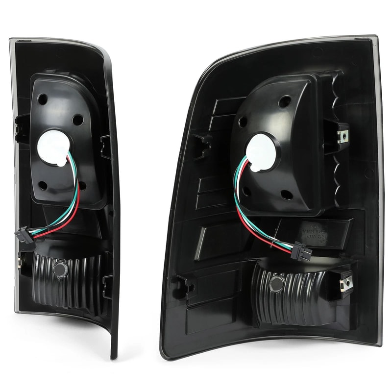 Dodge Ram LED Tail Lights Black Brake Lamps For Ram 2