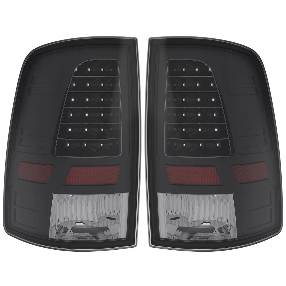 Dodge Ram LED Tail Lights Black Brake Lamps For Ram 3