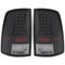 Dodge Ram LED Tail Lights Black Brake Lamps For Ram 3