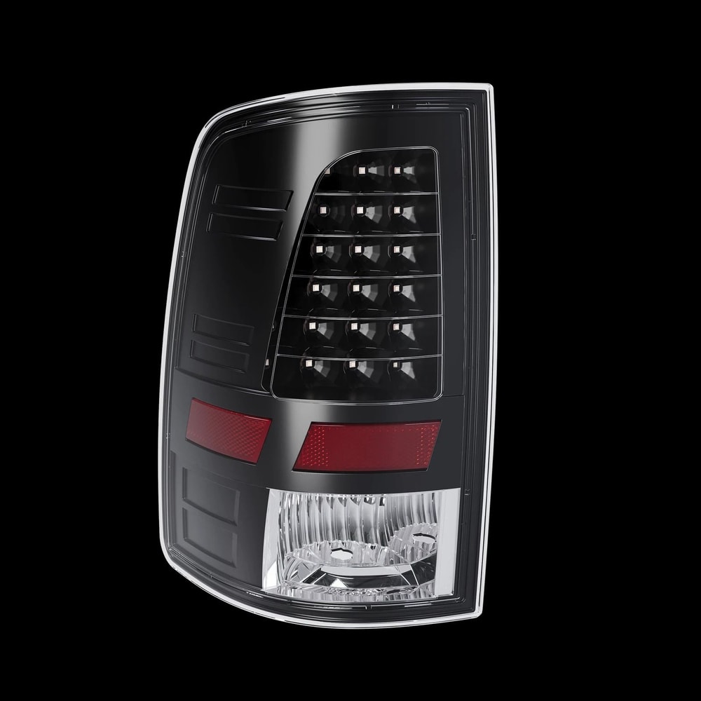 Dodge Ram LED Tail Lights Black Brake Lamps For Ram 8