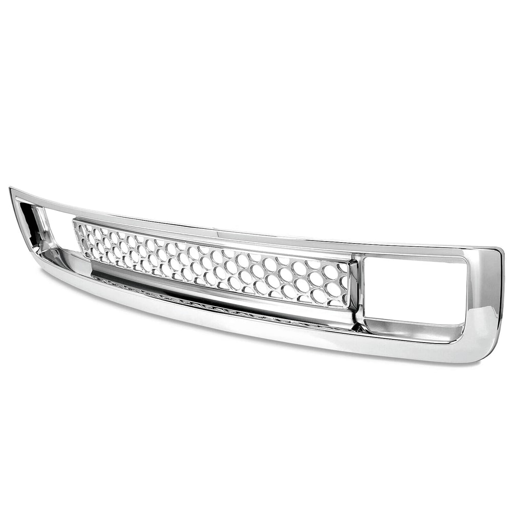 GMC Sierra Chrome Lower Bumper Grille Denali Mesh Upgrade 10