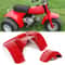 Honda ATC70 Fender Kit Red Plastic Front Rear Replacement 0