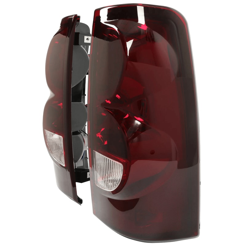 Chevy Silverado Tail Lights With Bulbs Rear Brake Lamp Replacement Set 3