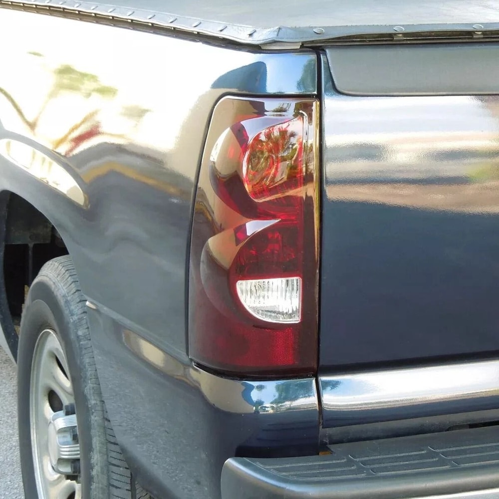 Chevy Silverado Tail Lights With Bulbs Rear Brake Lamp Replacement Set 4