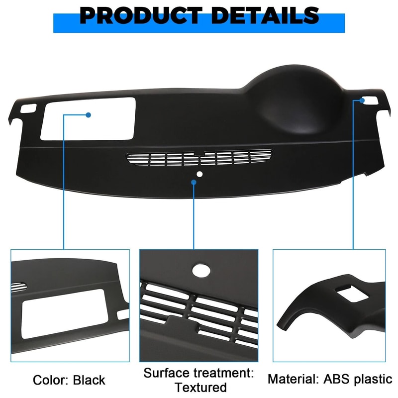 Premium Dashboard Cover Cap For Chevy Tahoe Yukon Avalanche Dash Repair Cover 14