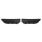Chevy Malibu Fog Light Cover Set Front Bumper Bezel Replacement Black Trim Pair 5