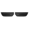 Chevy Malibu Fog Light Cover Set Front Bumper Bezel Replacement Black Trim Pair 6