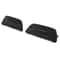 Chevy Malibu Fog Light Cover Set Front Bumper Bezel Replacement Black Trim Pair 9