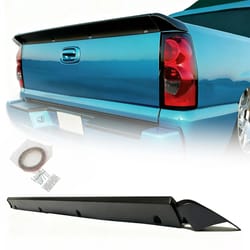 chevy silverado tailgate spoiler wing for sierra truck rear upgrade