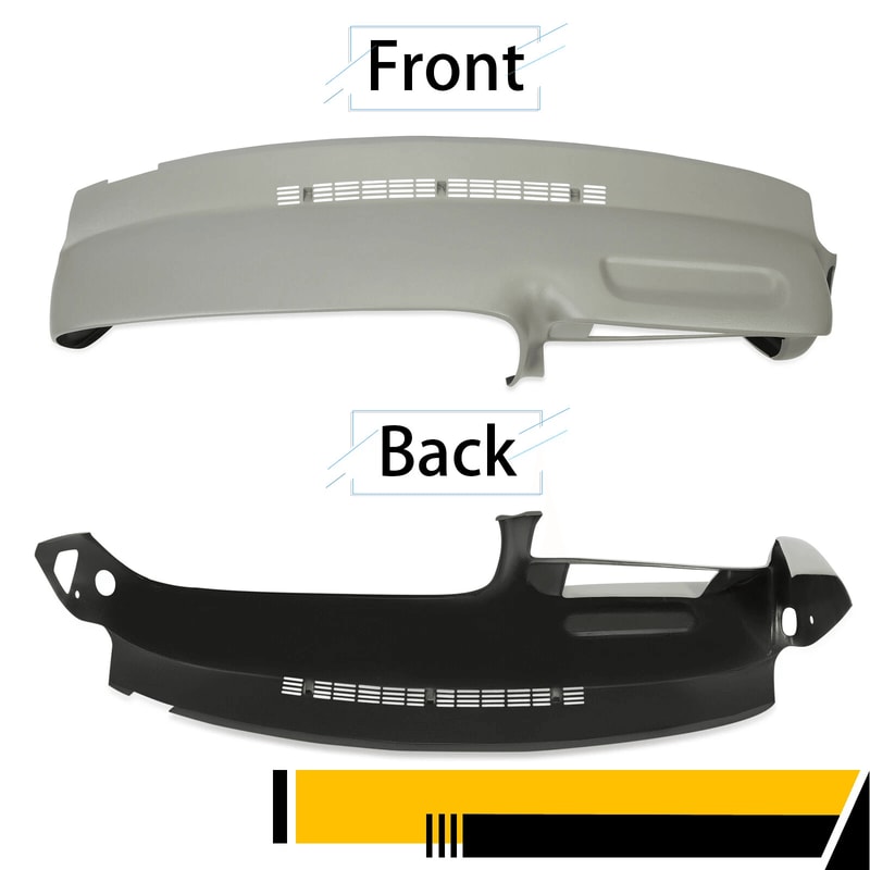 Premium Chevy Dash Cover Overlay For GMC Suburban Crack Repair Grey 9