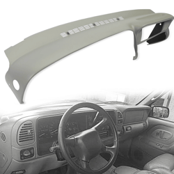 premium chevy dash cover overlay for gmc suburban crack repair grey