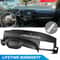 Black Silverado Dash Cover Overlay Textured Dashboard Protector 19